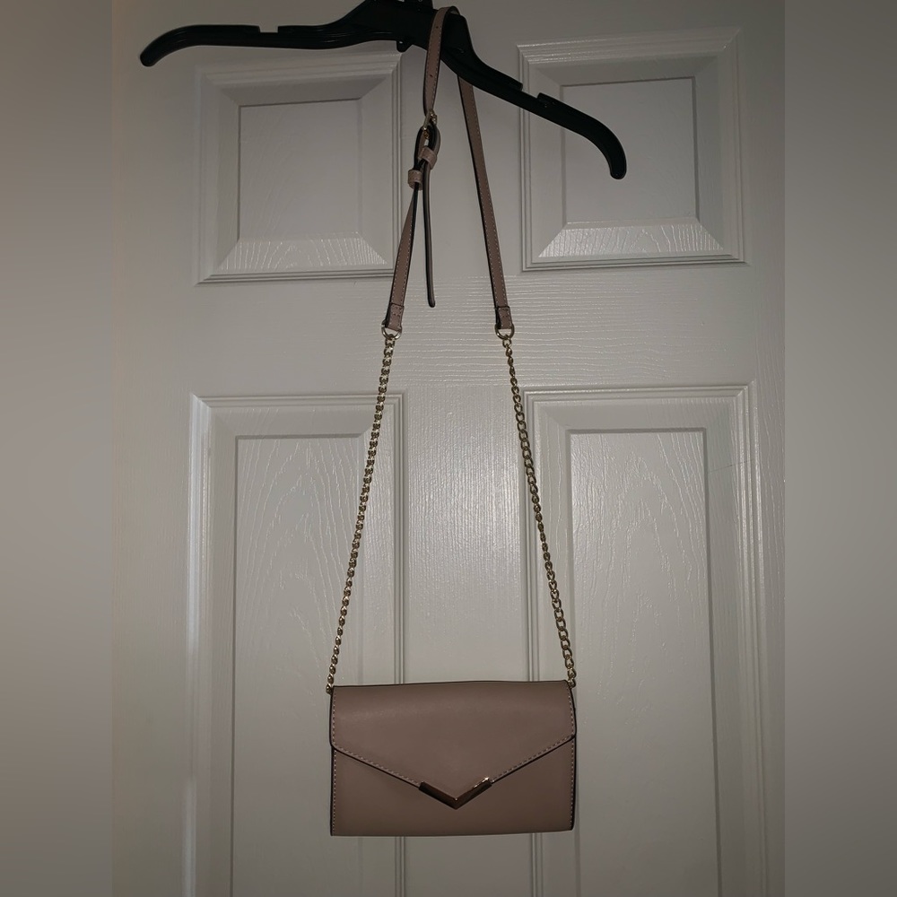 Beige and Gold Purse